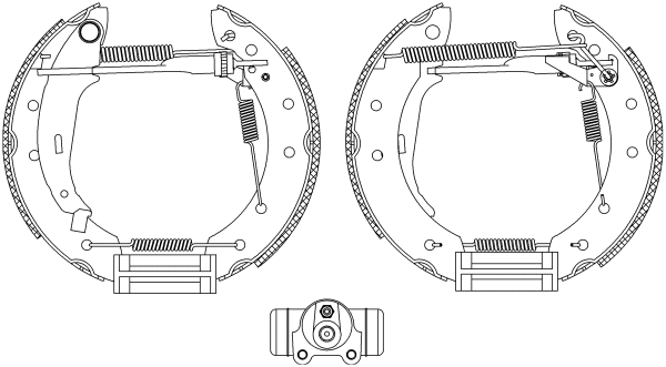 Brake Shoe Set (MSP227)