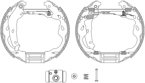 Brake Shoe Set (MSP276)
