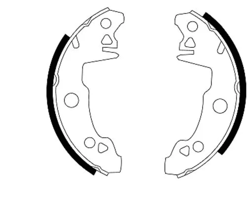Brake Shoe Set (MFR87)
