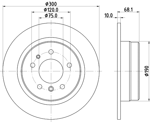Brake Disc (MDC475)
