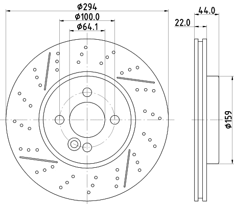 Brake Disc (MDC2235)
