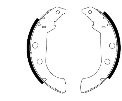 Brake Shoe Set (MFR266)