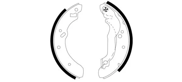 Brake Shoe Set (MFR269)