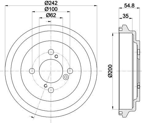 Brake Drum (MBD420)