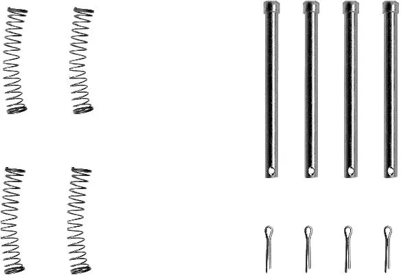 Accessory Kit, disc brake pad (MBA1177)