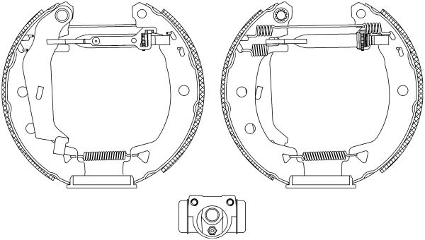 Brake Shoe Set (MSP311)