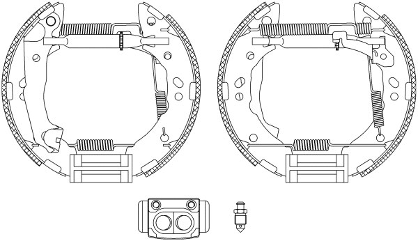 Brake Shoe Set (MSP319)