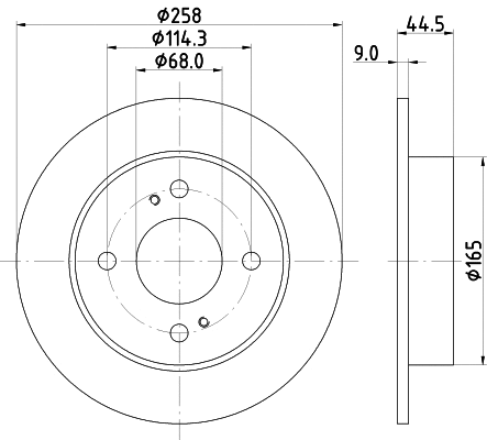 Brake Disc (MDC863)