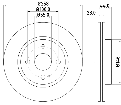 Brake Disc (MDC2042)