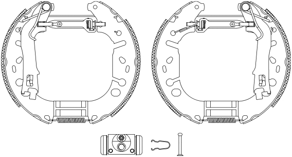 Brake Shoe Set (MSP297)
