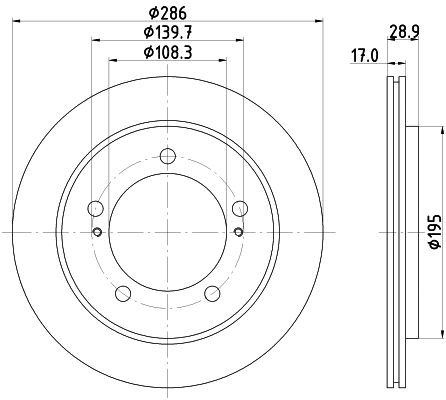 Brake Disc (MDC1847)