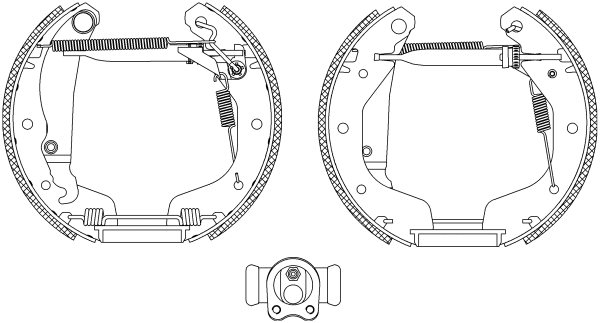 Brake Shoe Set (MSP101)