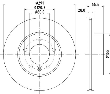 Brake Disc (MDC796)