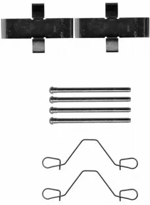 Accessory Kit, disc brake pad (MBA1138)