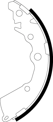 Brake Shoe Set (MFR749)