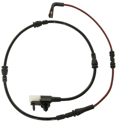Warning Contact, brake pad wear (MWI0524)