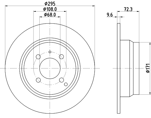Brake Disc (MDC919)