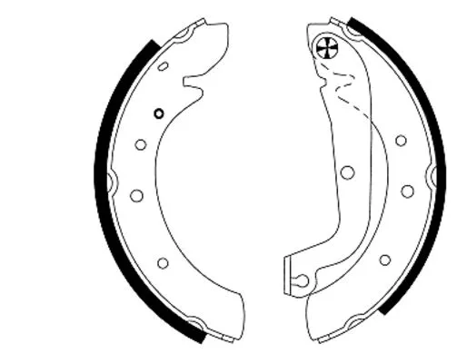 Brake Shoe Set (MSK170)