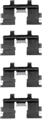 Accessory Kit, disc brake pad (MBA1064)