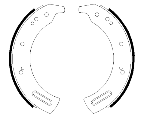 Brake Shoe Set (MGR60)