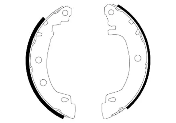 Brake Shoe Set (MFR410)