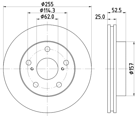 Brake Disc (MDC903)