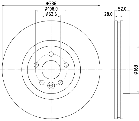Brake Disc (MDC2035)