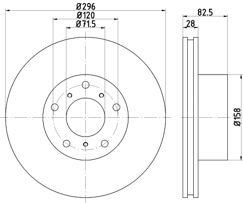 Brake Disc (MDC2471)