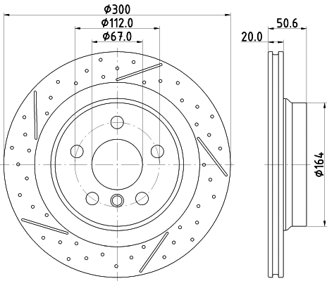 Brake Disc (MDC2950C)