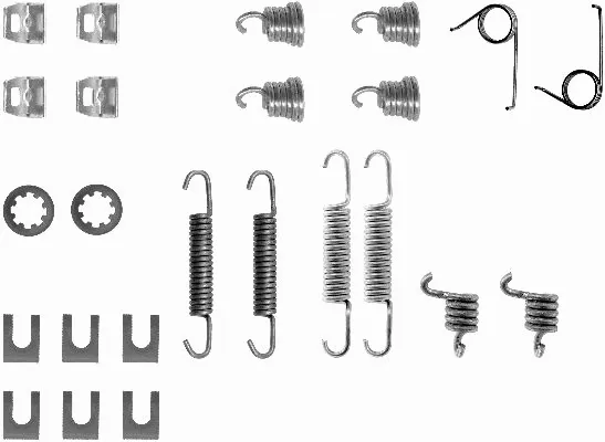 Accessory Kit, brake shoes (MBA554)