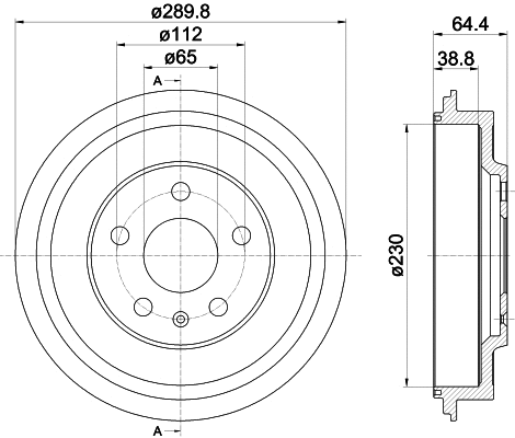Brake Drum (MBD366)