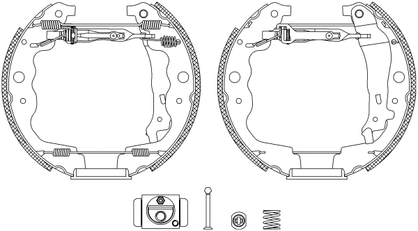 Brake Shoe Set (MSP337)