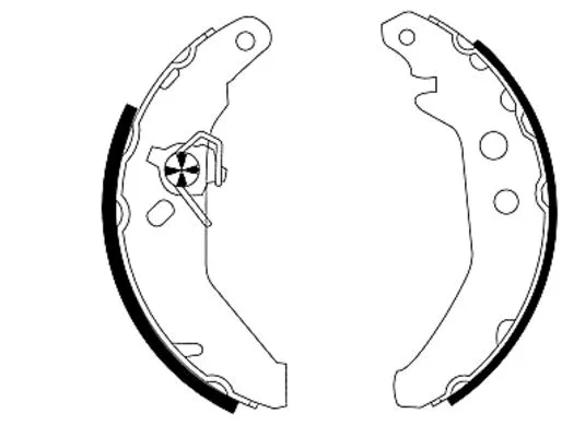 Brake Shoe Set (MFR272)