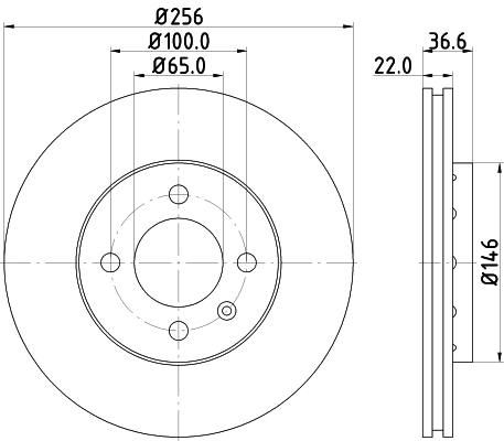 Brake Disc (MDC2364)