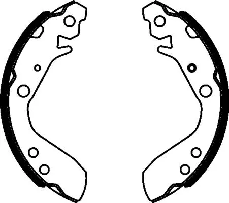 Brake Shoe Set (MFR699)