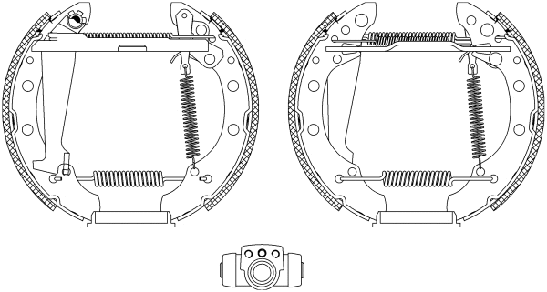Brake Shoe Set (MSP117)