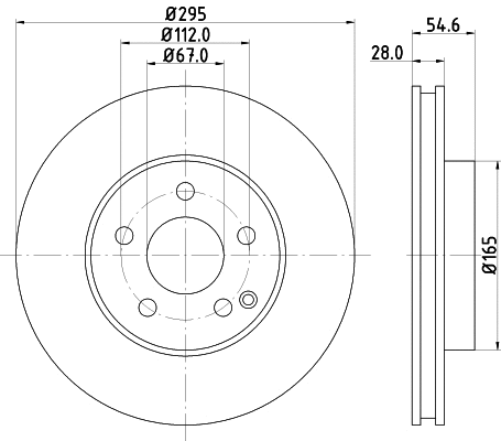Brake Disc (MDC1616)