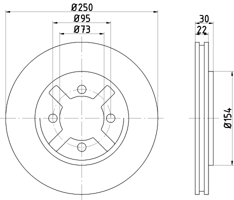 Brake Disc (MDC690)