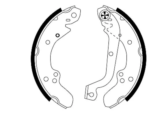 Brake Shoe Set (MFR404)