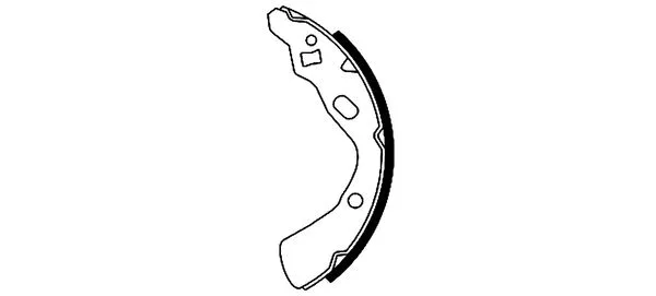 Brake Shoe Set (MFR287)