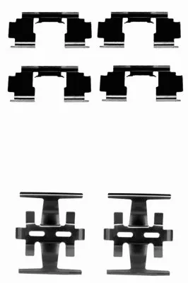 Accessory Kit, disc brake pad (MBA1088)