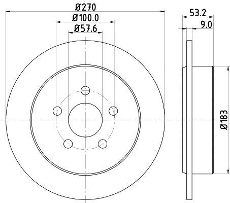 Brake Disc (MDC1330)