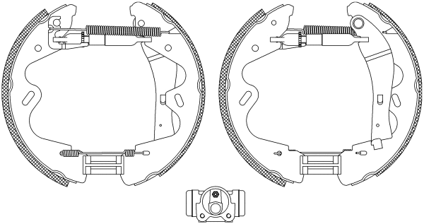Brake Shoe Set (MSP329)