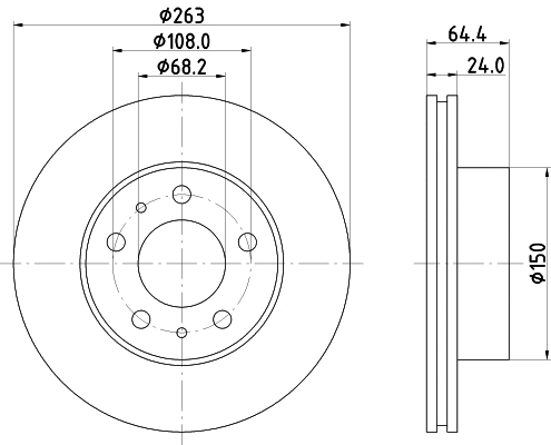 Brake Disc (MDC1087)