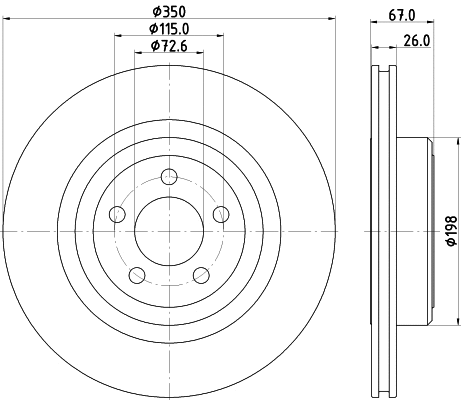 Brake Disc (MDC2320)