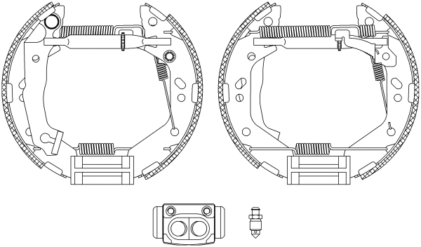 Brake Shoe Set (MSP321)