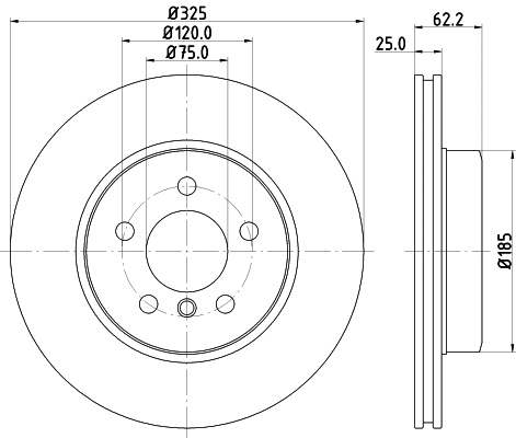 Brake Disc (MDC1719)