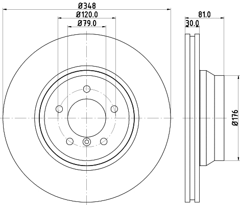 Brake Disc (MDC1792)