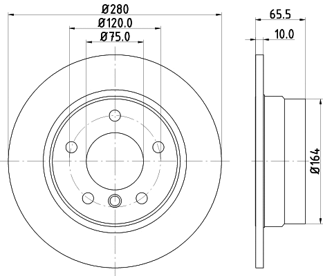 Brake Disc (MDC1731)
