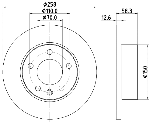 Brake Disc (MDC397)
